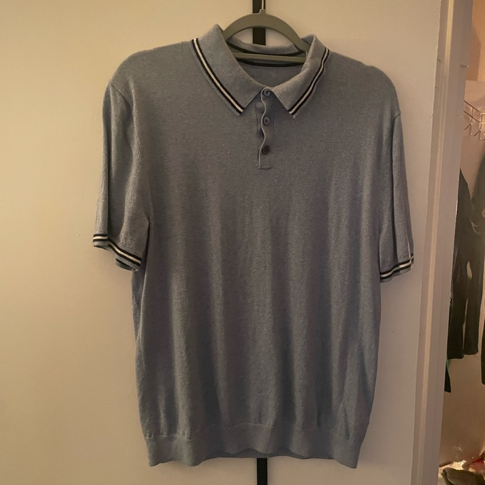 Banana republic large polo shirt – cashmere, silk, cotton blend